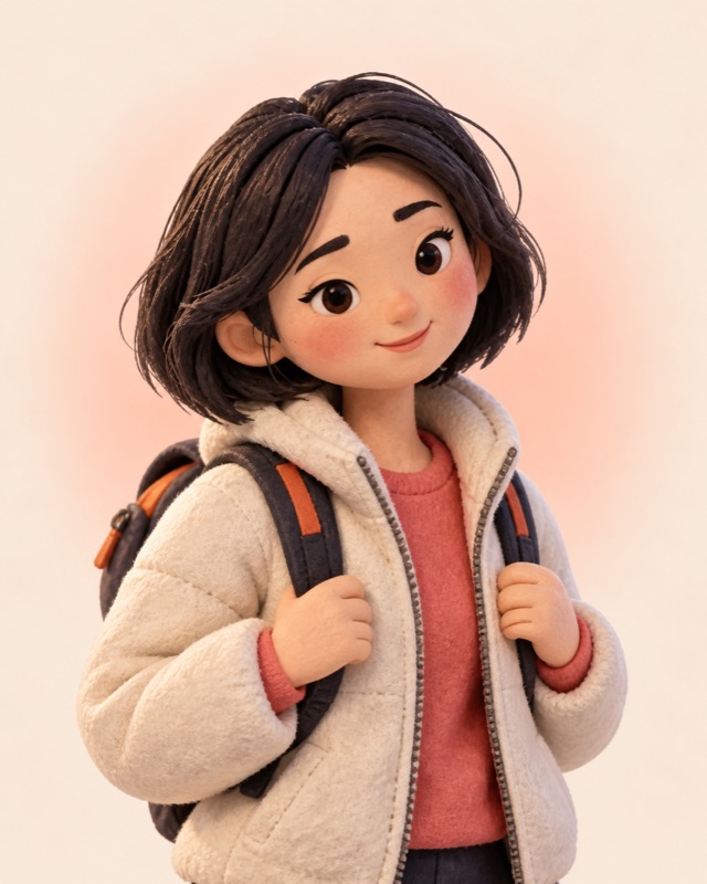 卡通版女生